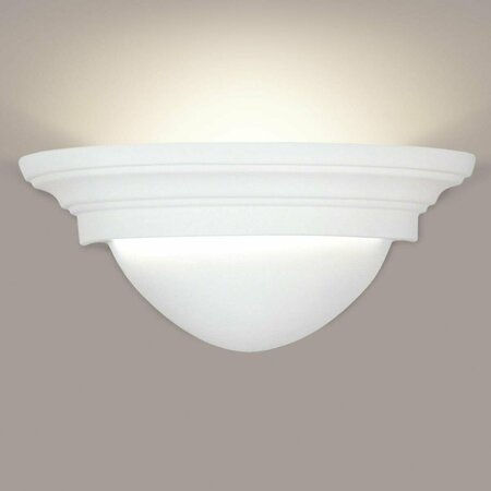 A19 LIGHTING Great Majorca Wall Sconce, Bisque 110-2LEDE26